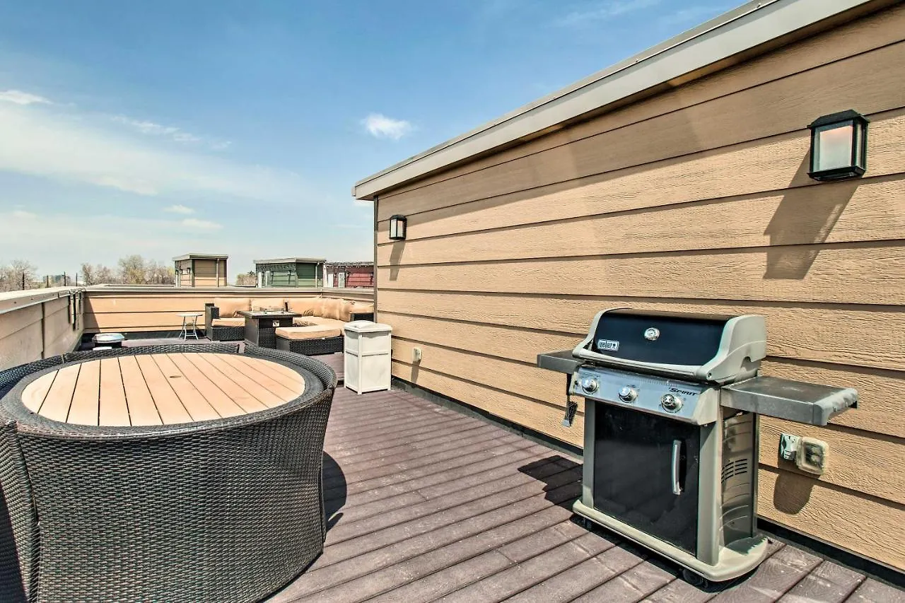 Semesterbostad Denver Abode With Rooftop Deck And City Views USA